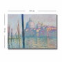 Wallity Pintura en Lienzo Claude Monet 70 x 100 cm